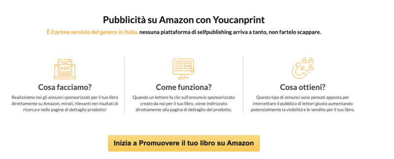 youcanprint ads su amazon 